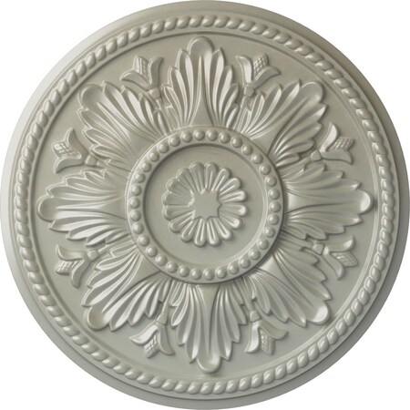 Edinburgh Ceiling Medallion (Fits Canopies up to 5 1/4"), Hand-Painted Flash Copper, 18"OD x 1 3/4"P